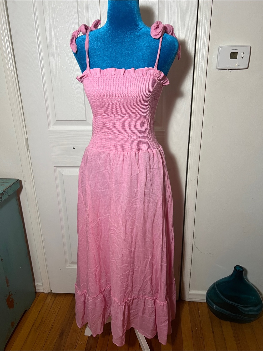 Peixoto Pink Midi Dress Women’s Medium